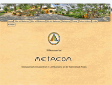Tablet Screenshot of meta-com.de